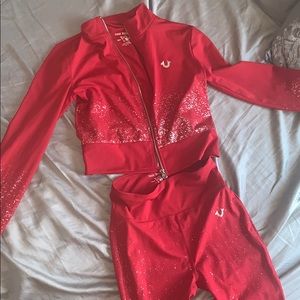 True religion legging set